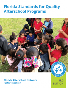 group of children enjoying outdoor play during afterschool program; cover image for report